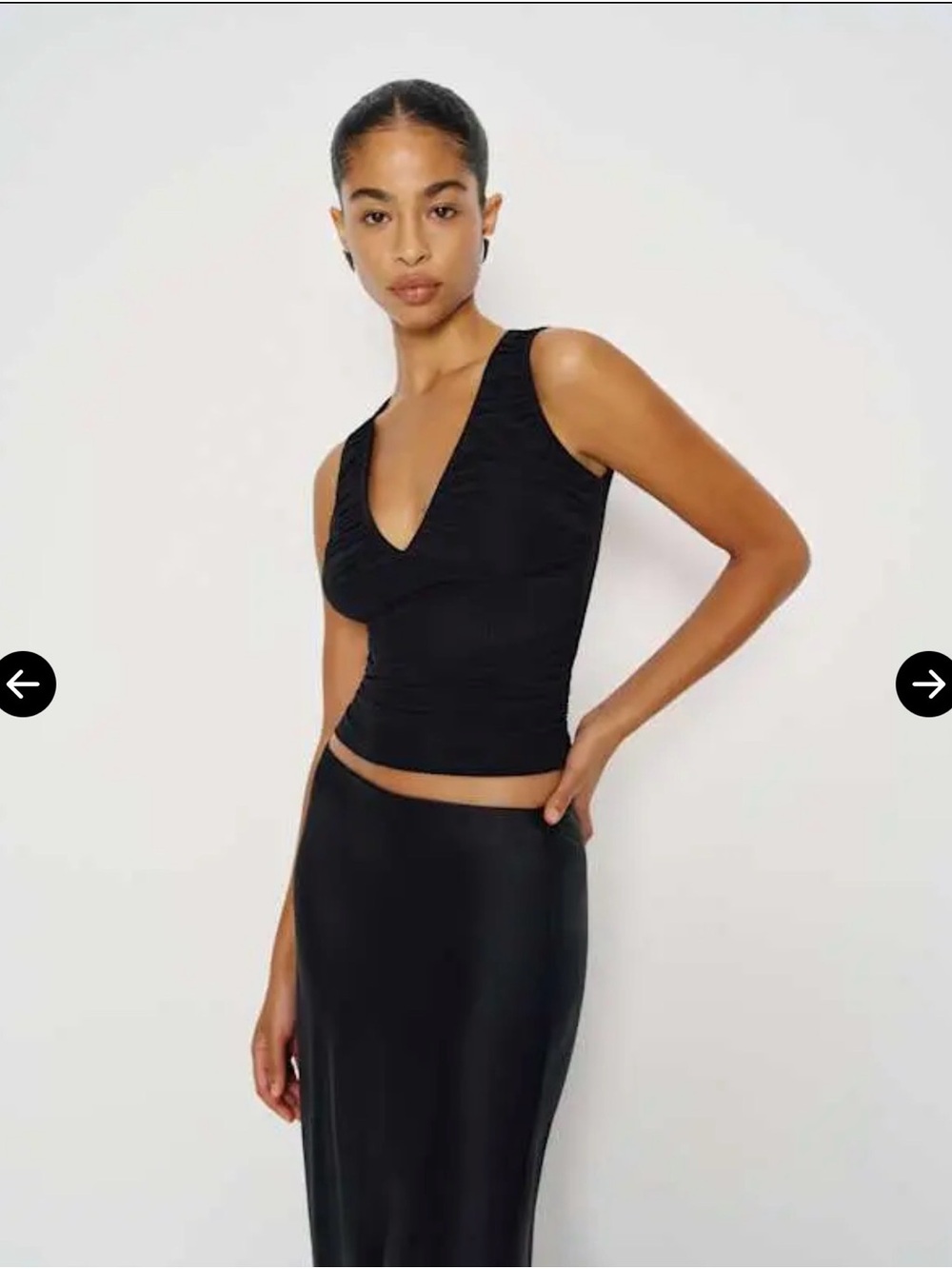 Reformation Marlene Knit Top